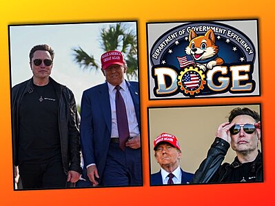 DOGE  th nghiệm quyền lực thất bại của Trump v Musk