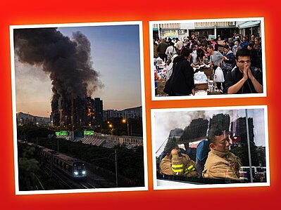 Biển lửa Wang Fuk Court: 65 người chết, Hồng Kng chong vng trước thảm họa gin gio tre