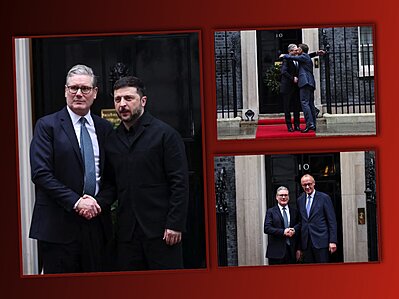 Zelensky chạy đua ngoại giao: London, Brussels, Rome v ci bng ha kế của Trump