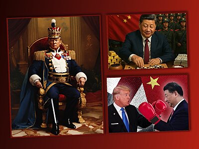 Hng Tu ph vy thuế quan, Trump khoe kinh tế A+++ v chiếc v rỗng của người Mỹ