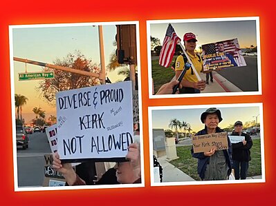 Westminster dậy sng v con đường Charlie Kirk Way: Dn phản đối, hội đồng vẫn phớt lờ