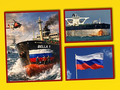 Cuộc rượt đuổi lạnh g�y: T�u dầu rỉ s�t vẽ �cờ Nga� l�n mạn t�u bị nghi chở dầu Iran t�m c�ch tho�t lệnh tịch thu của Mỹ